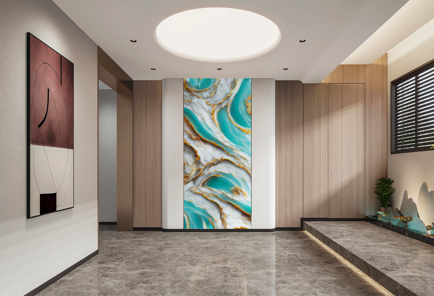 Laguna Gold Luxury Wall Panel for feature walls