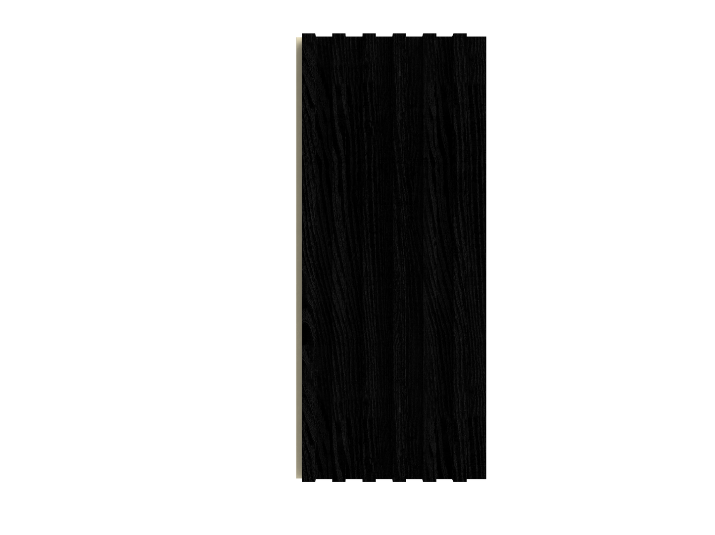 Midnight Equal-Groove 3D Wall Panel - 172 x 2400 x 18 mm