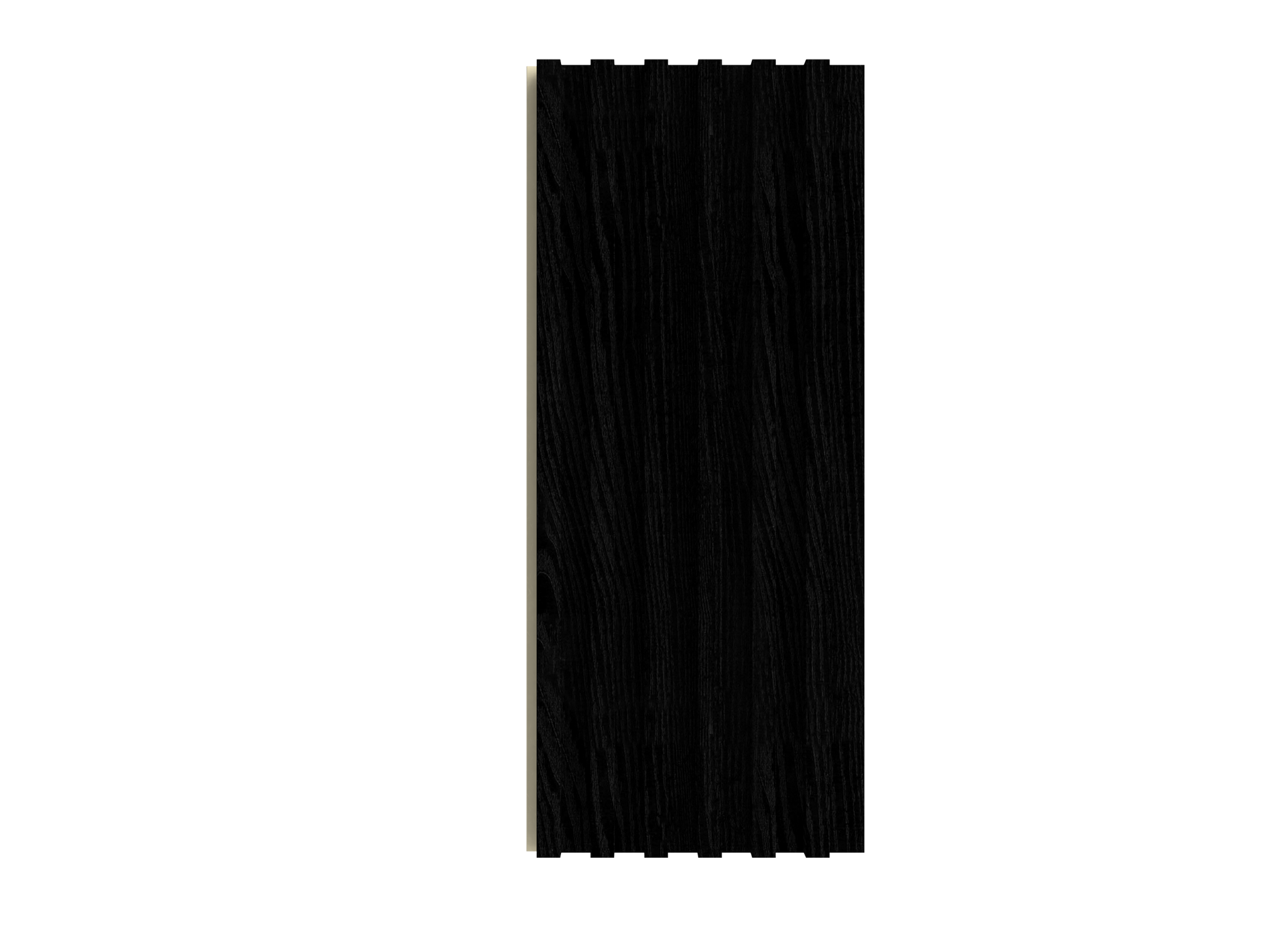 Midnight Equal-Groove 3D Wall Panel - 172 x 2400 x 18 mm