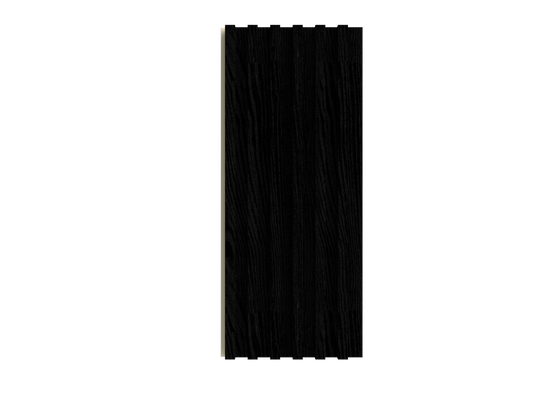 Midnight Equal-Groove 3D Wall Panel - 172 x 2400 x 18 mm