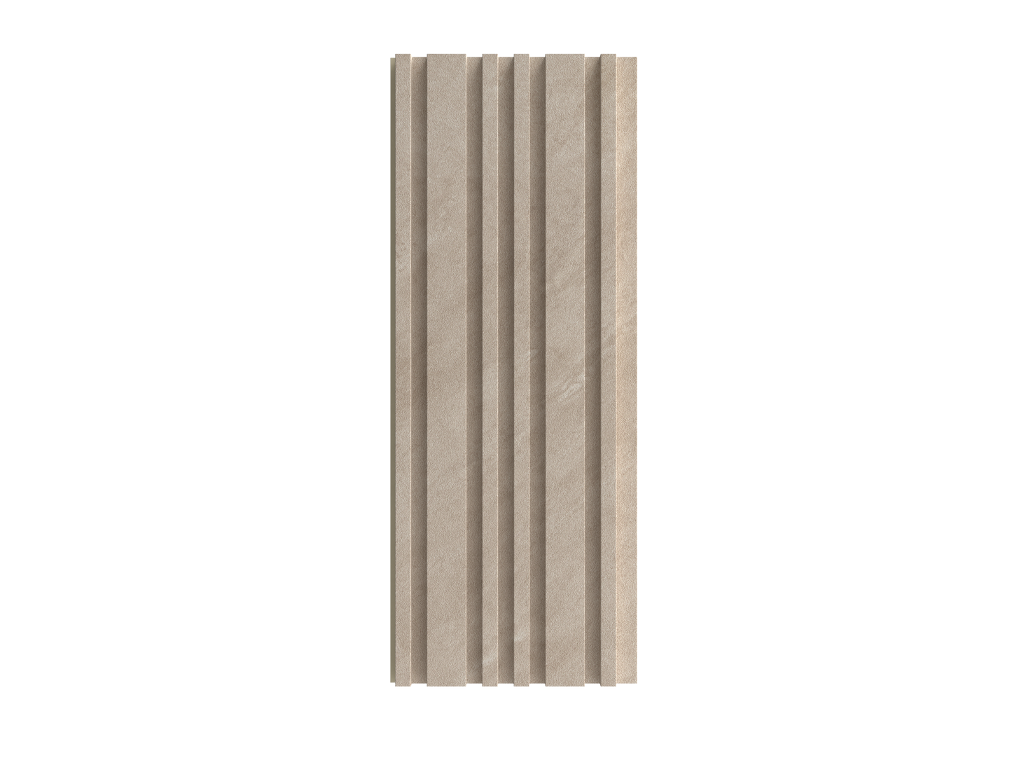 Soft Sand Irregular-Groove 3D Wall Panel - 158 x 2400 x 13.5 mm