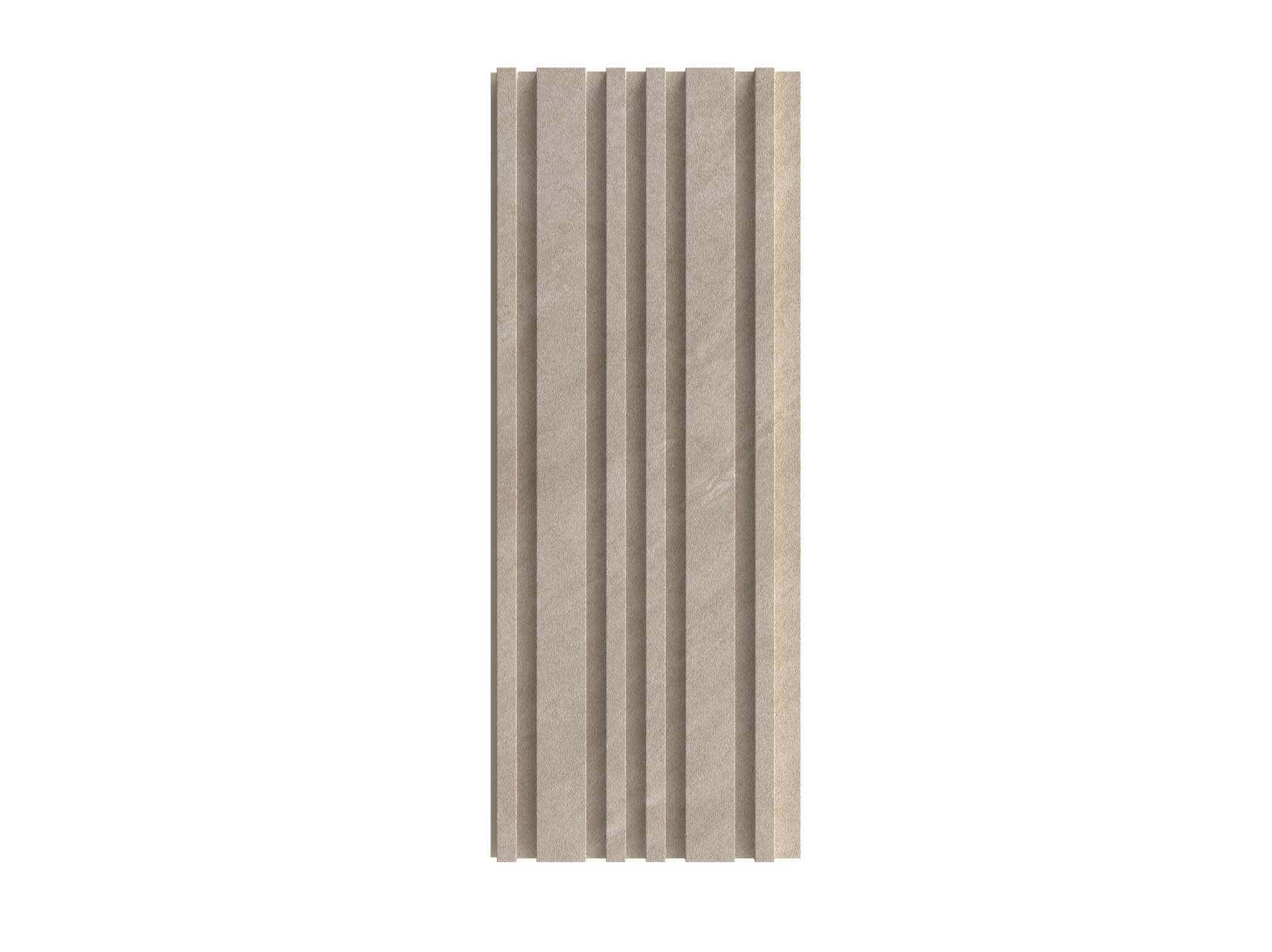 Soft Sand Irregular-Groove 3D Wall Panel - 158 x 2400 x 13.5 mm