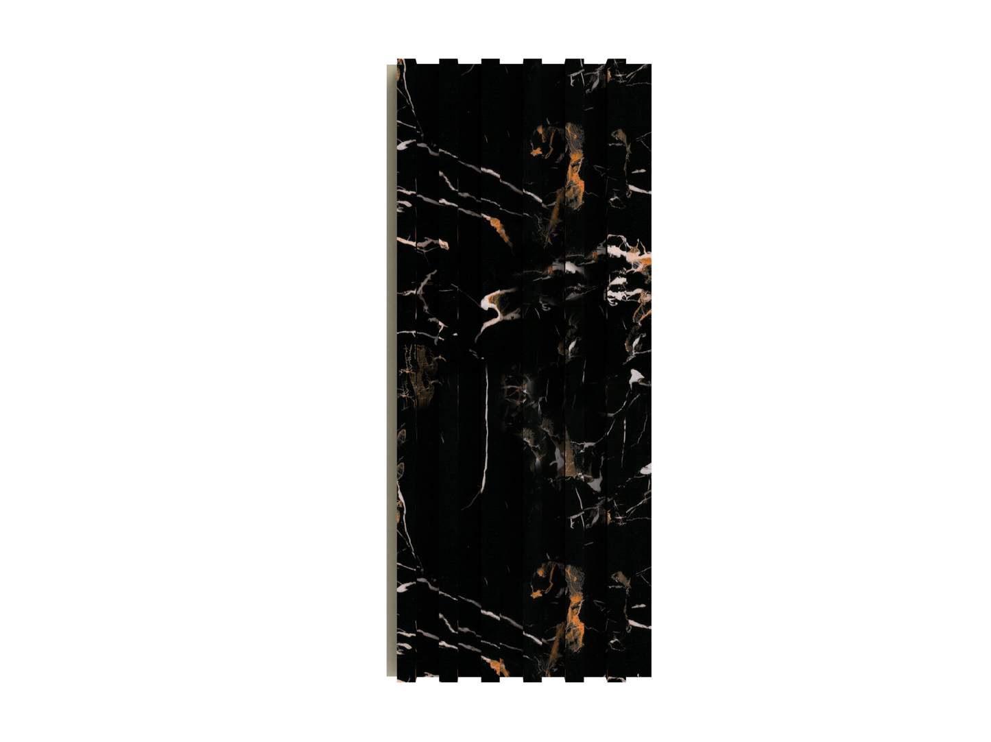 Noir Goldstone Equal-Groove 3D Wall Panel - 173 x 2900 x 20 mm