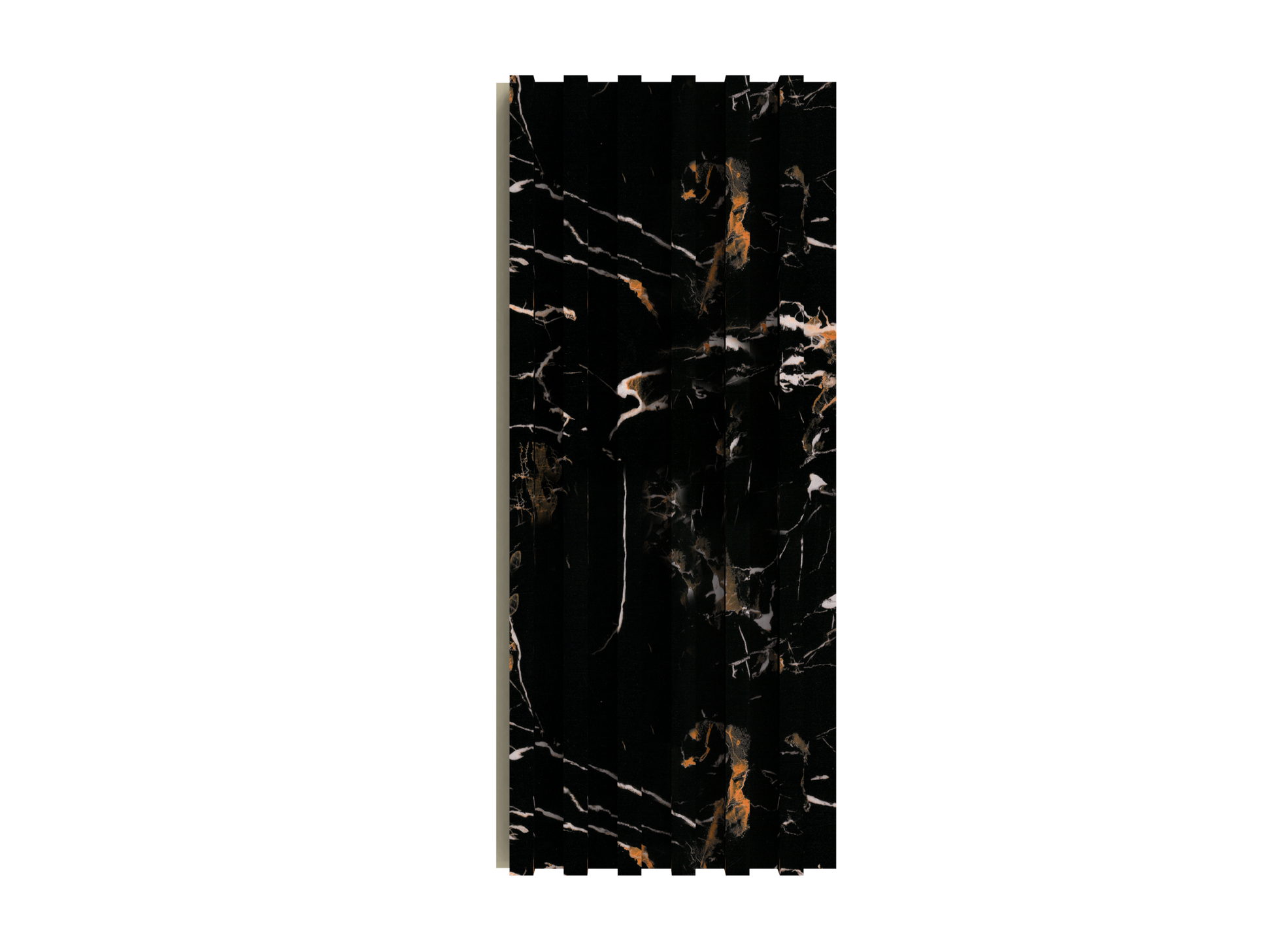 Noir Goldstone Equal-Groove 3D Wall Panel - 173 x 2900 x 20 mm