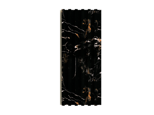 Noir Goldstone Equal-Groove 3D Wall Panel - 173 x 2900 x 20 mm