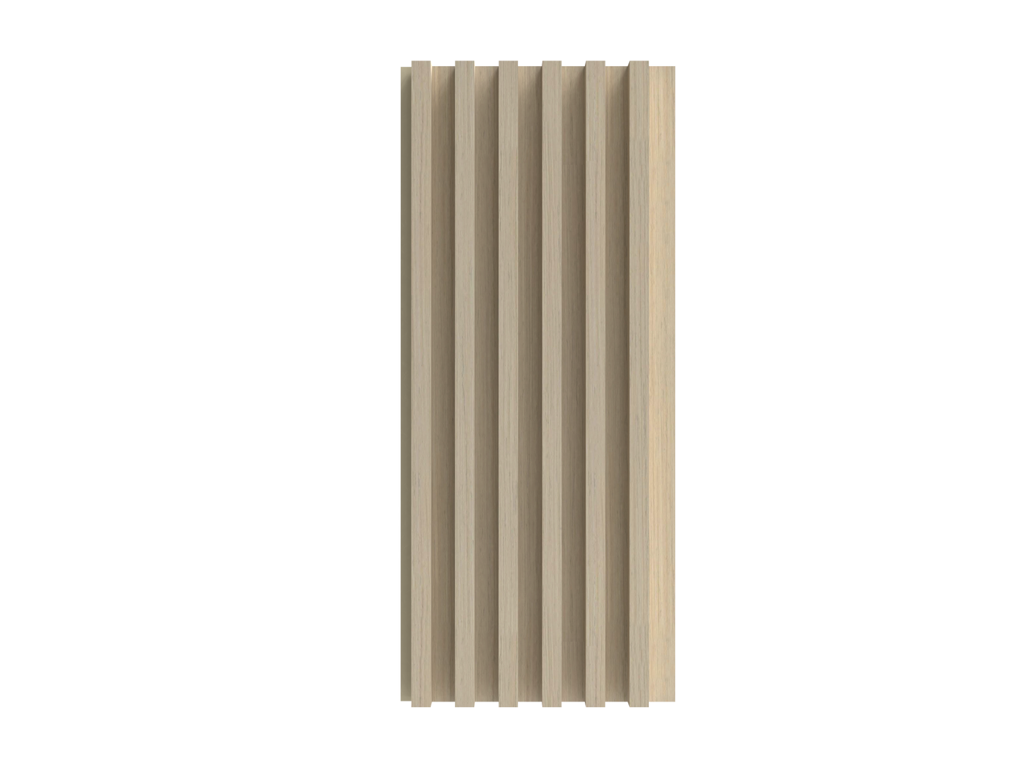 Light Sand Oak Equal-Groove 3D Wall Panel - 173 x 2900 x 20 mm