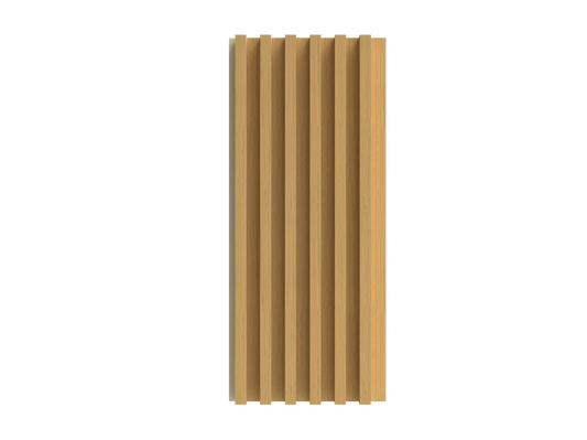 Natural Teak Equal-Groove 3D Wall Panel - 173 x 2900 x 20 mm