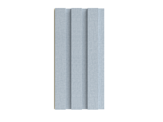 Nordic Fabric Triple-Groove 3D Wall Panel - 200 x 2900 x 12 mm