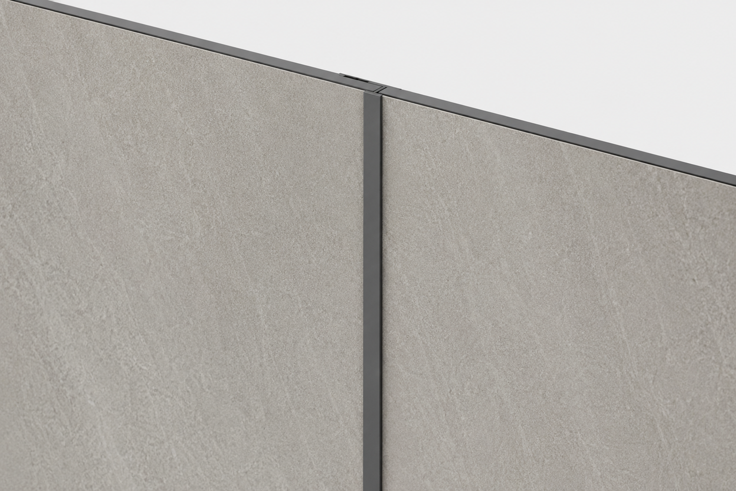 4mm-wall-panel-flat-join-trim-black-aluminium with panel 3D image