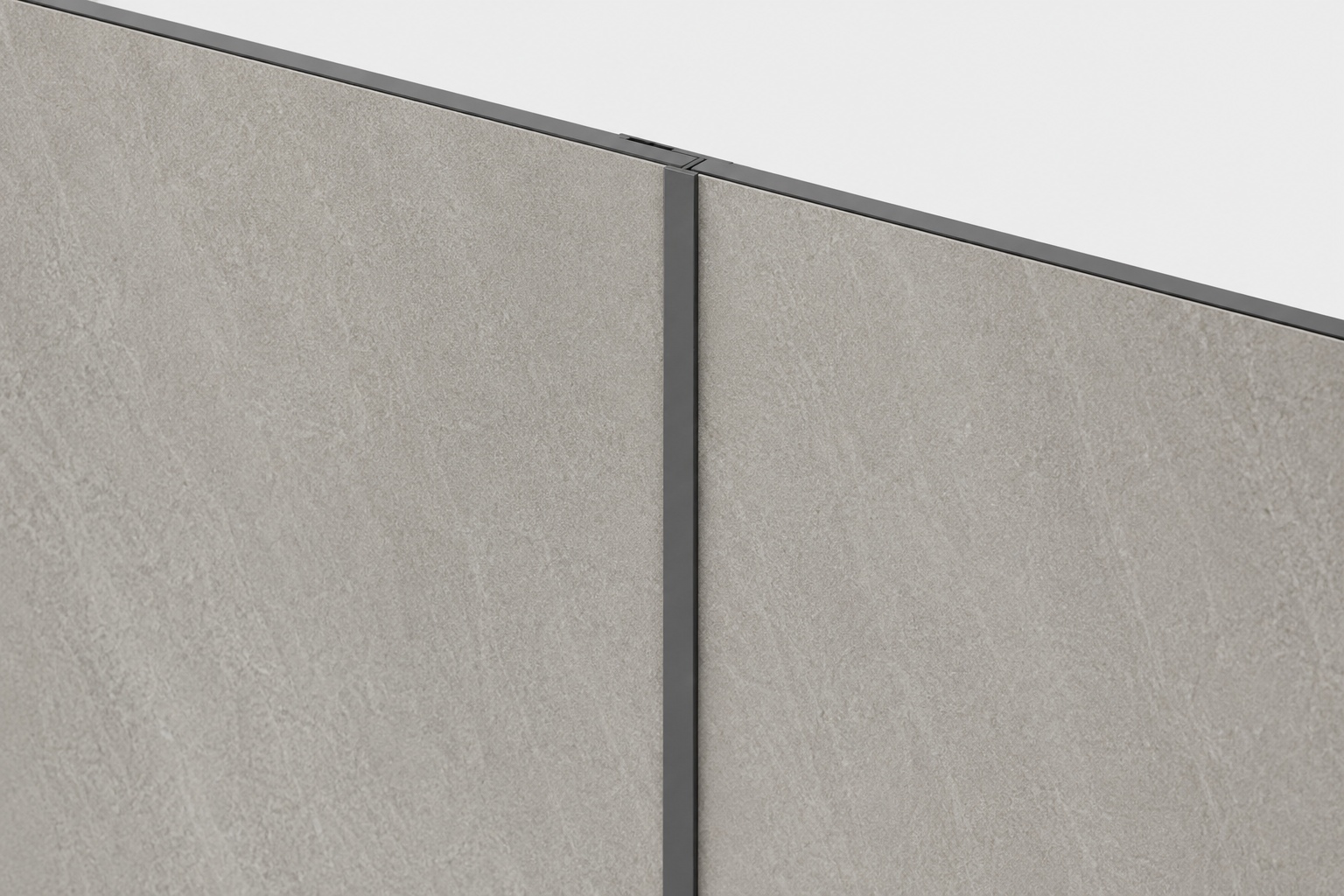 4mm-wall-panel-flat-join-trim-black-aluminium with panel 3D image