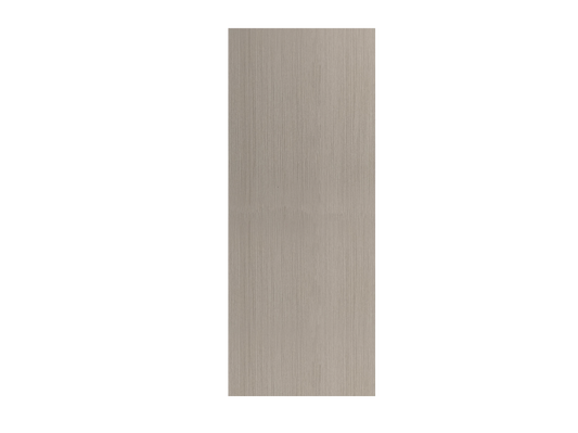 Light Grey Wood-Grain Flat Wall Panel - 1200 x 3000 x 5 mm