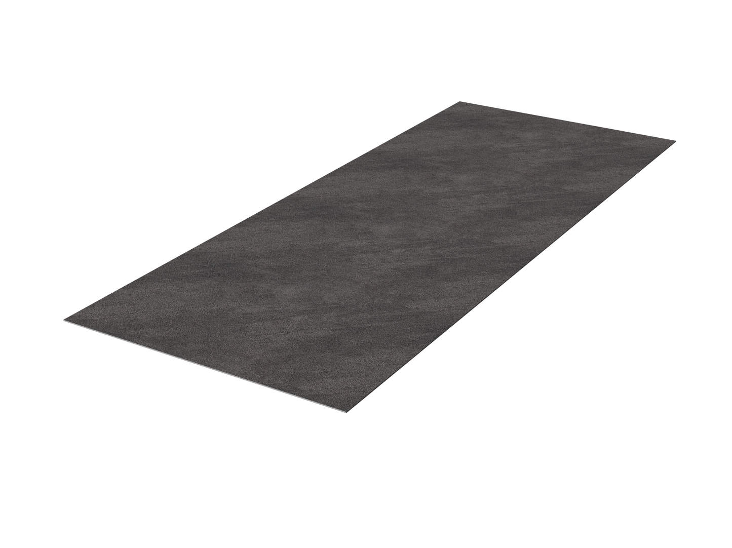 Graphite Metallic Flat wall panel - side full view