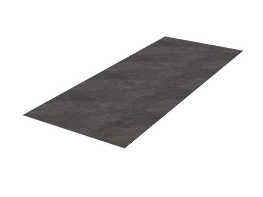Graphite Metallic Flat wall panel - side full view