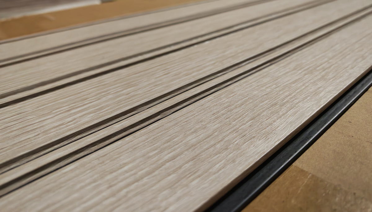 Blonde Timber Wide-Rib 3D Wall Panel