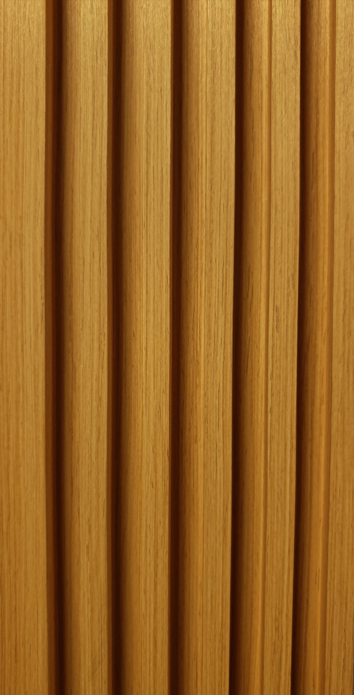 Natural Teak Batten Wall Panel