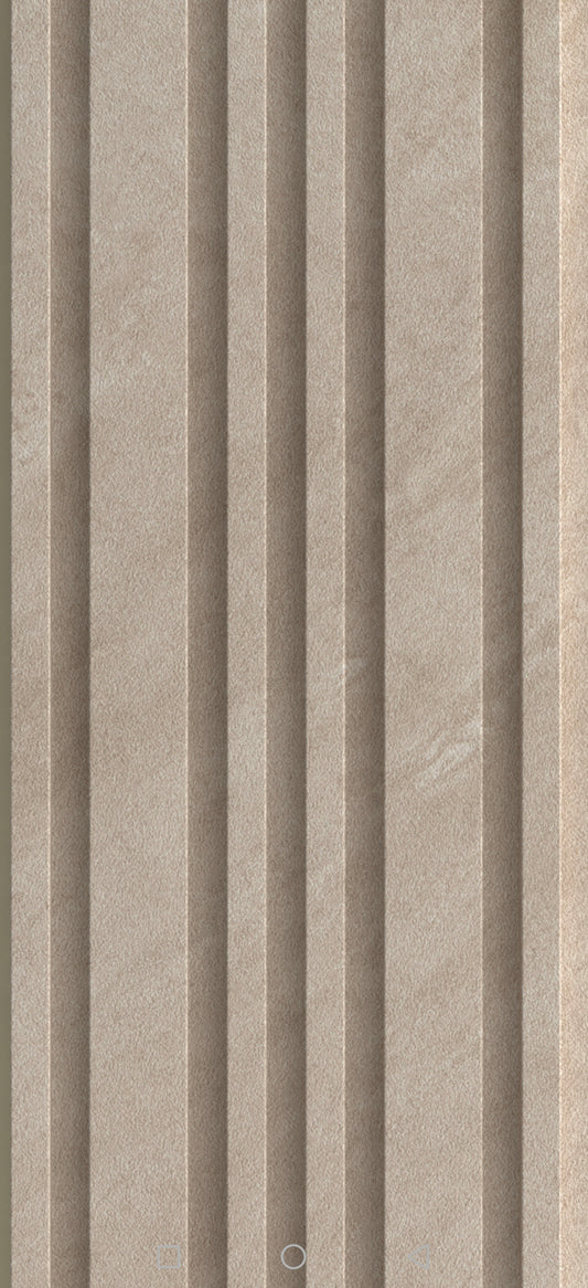 Soft Sand Irregular Batten Wall Panel
