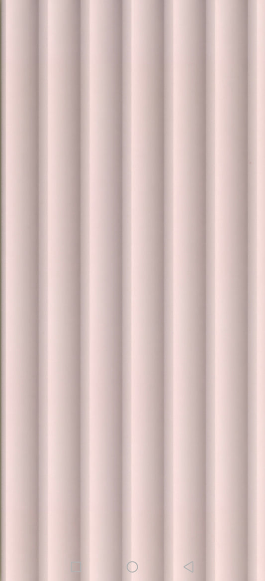 Blush Pink Waved Wall Panel