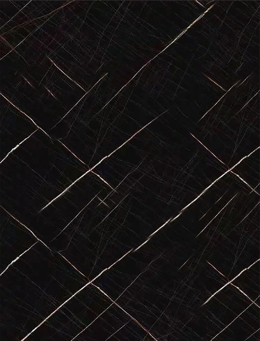 Midnight Gold Waterproof Wall Panel close-up texture view