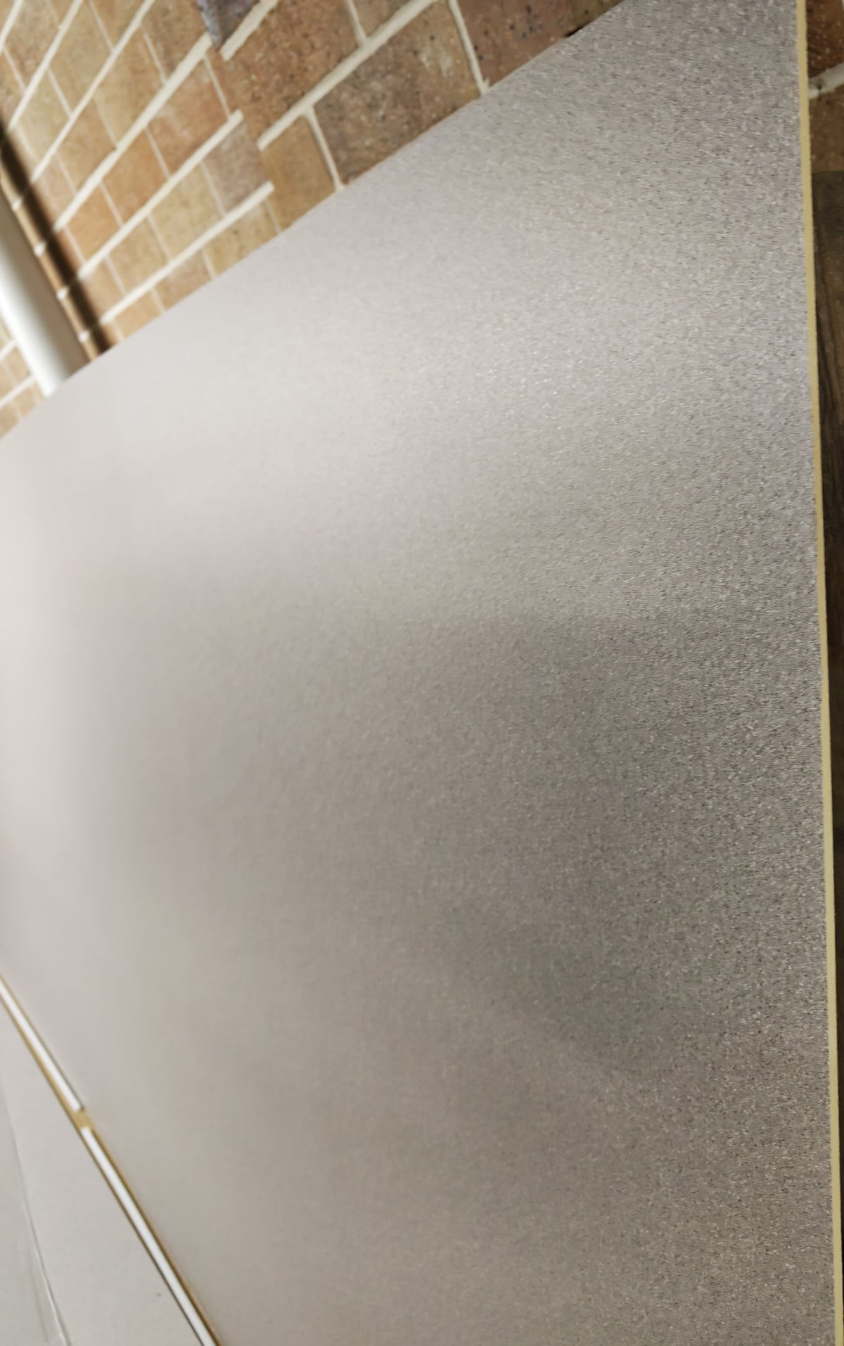 Silver Metallic Flat Wall Panel